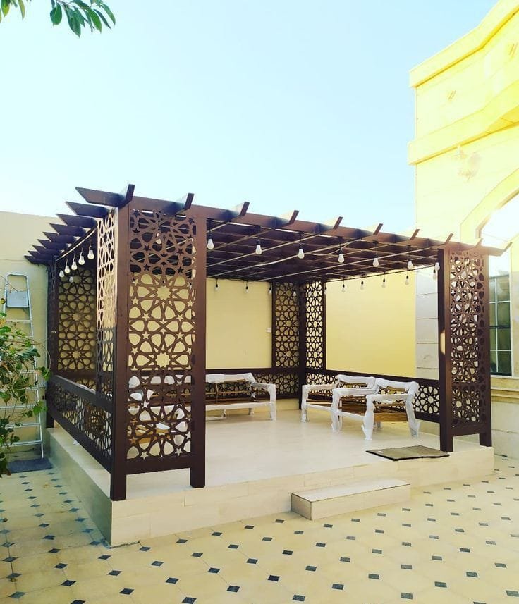 مظلات حدائق جدة