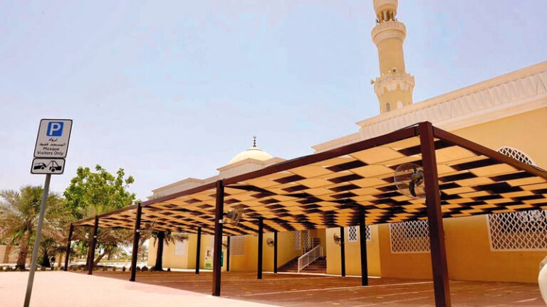 مظلات مساجد جدة
