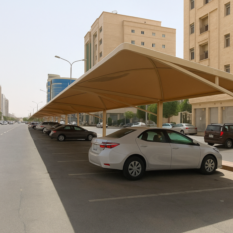 مظلات سيارات جدة في حي الصواري