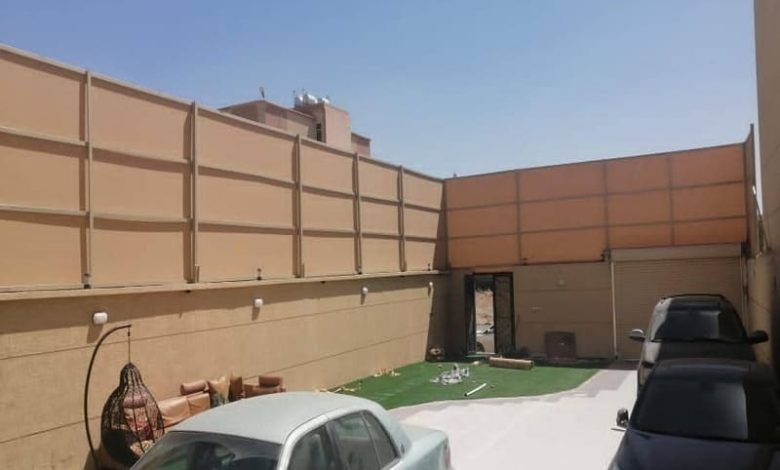 سواتر قماش بي في سي جد