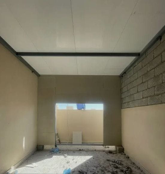 خطوات تركيب ساندوتش بانل