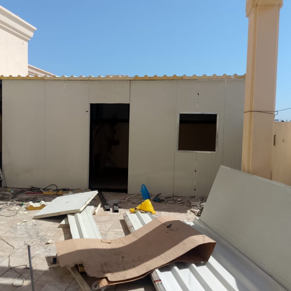 بناء غرف سندوتش بانل جاهزة تسليم مفتاح في جدة – حي البلد