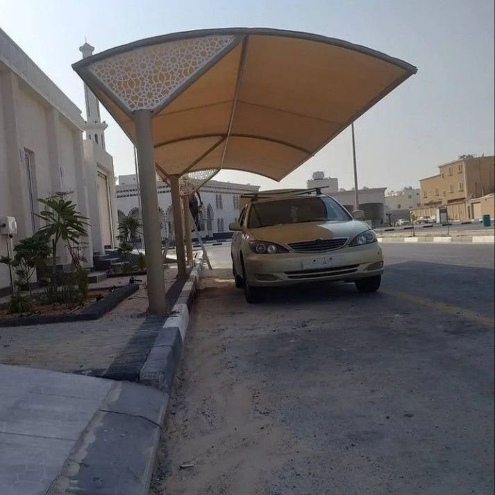 مظلات سيارات فرنسي جدة