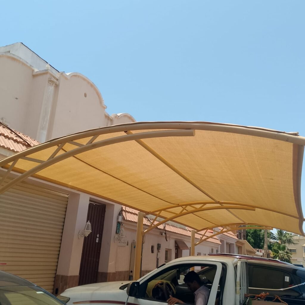 تركيب مظلات سيارات فرنسي في جدة – حي أبحر الشمالية: أناقة تحمي سيارتك من الشمس