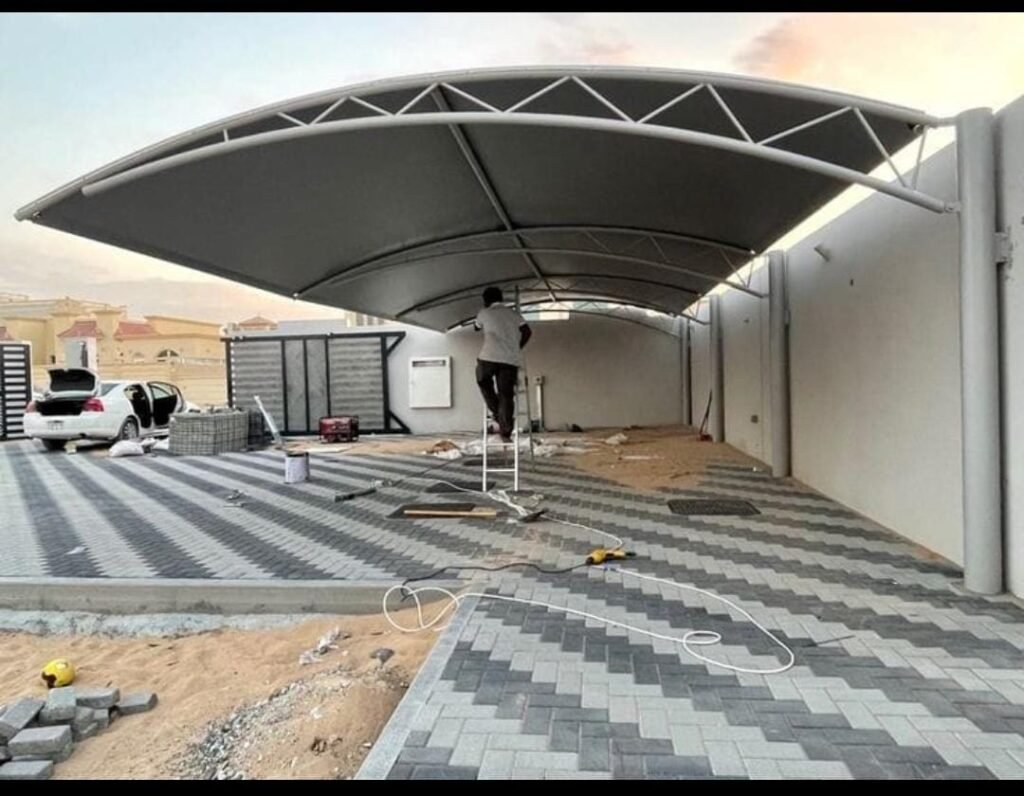 تركيب مظلات سيارات فرنسي في جدة – حي أبحر الشمالية: أناقة تحمي سيارتك من الشمس