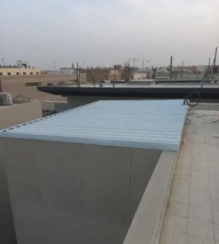 أسقف ساندوتش بانل عازلة للحرارة جدة حي المحجر