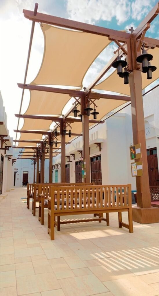 مظلات شد إنشائي جدة